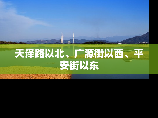 天泽路以北、广源街以西、平安街以东