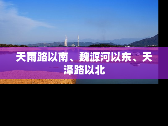 天雨路以南、魏源河以东、天泽路以北