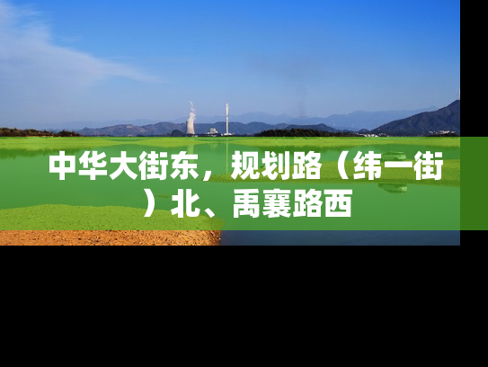 中华大街东，规划路（纬一街）北、禹襄路西
