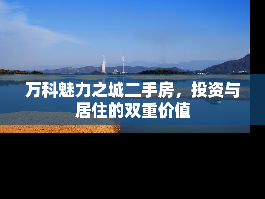 万科魅力之城二手房，投资与居住的双重价值