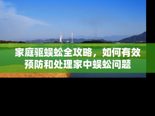 家庭驱蜈蚣全攻略，如何有效预防和处理家中蜈蚣问题
