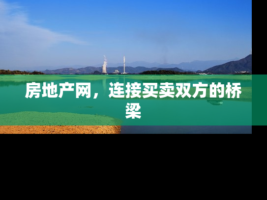 房地产网，连接买卖双方的桥梁