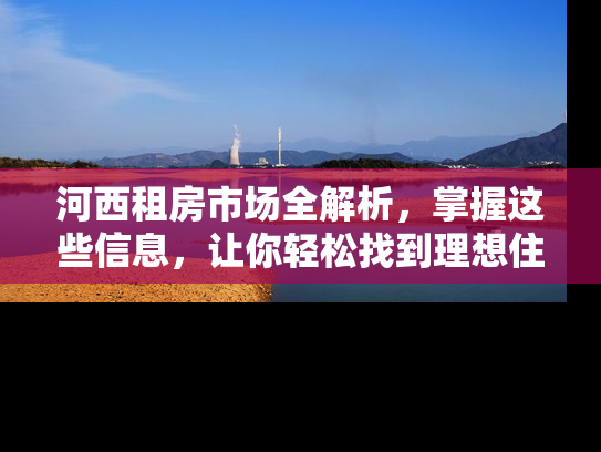 河西租房市场全解析，掌握这些信息，让你轻松找到理想住所
