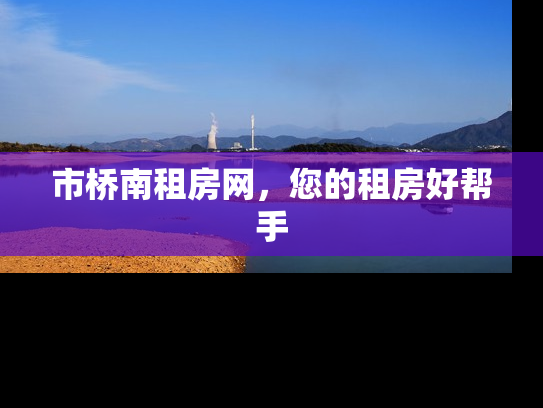市桥南租房网，您的租房好帮手
