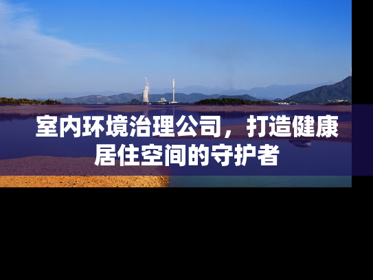 室内环境治理公司，打造健康居住空间的守护者