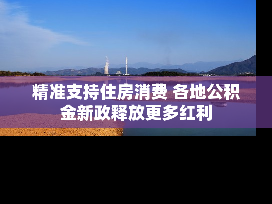 精准支持住房消费 各地公积金新政释放更多红利