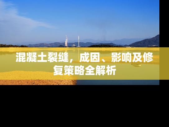 混凝土裂缝，成因、影响及修复策略全解析