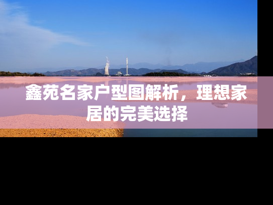 鑫苑名家户型图解析，理想家居的完美选择