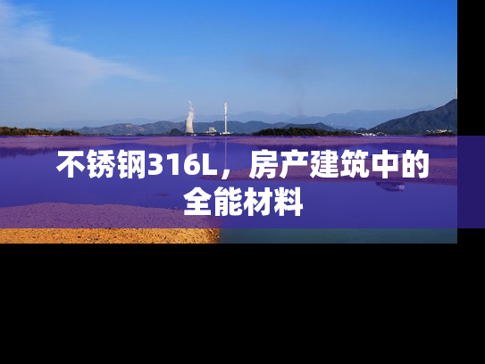 不锈钢316L，房产建筑中的全能材料