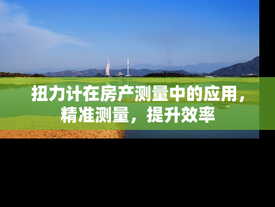 扭力计在房产测量中的应用，精准测量，提升效率