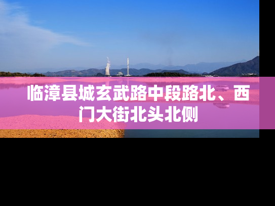 临漳县城玄武路中段路北、西门大街北头北侧