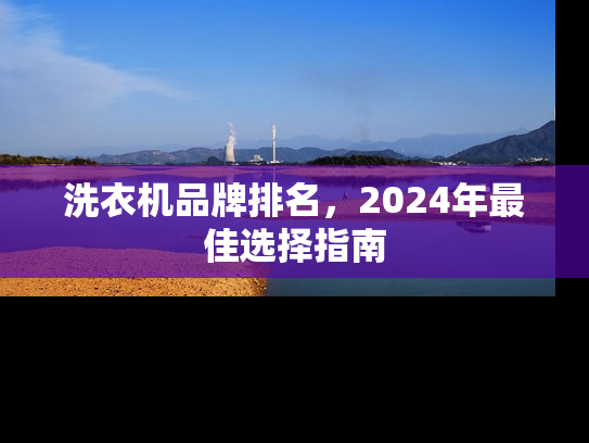 洗衣机品牌排名，2024年最佳选择指南