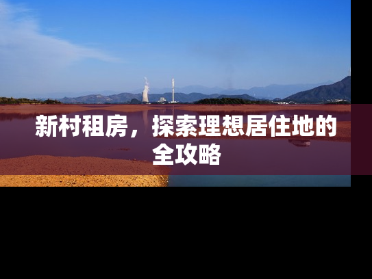 新村租房，探索理想居住地的全攻略