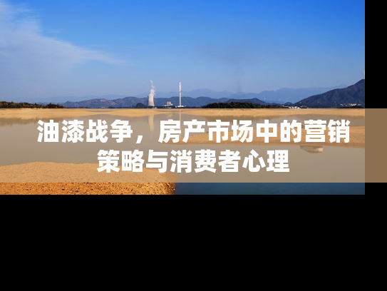 油漆战争，房产市场中的营销策略与消费者心理