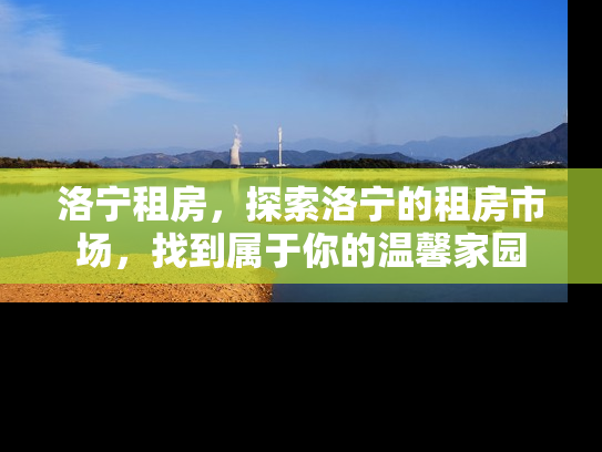 洛宁租房，探索洛宁的租房市场，找到属于你的温馨家园