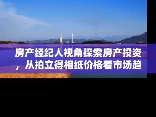 房产经纪人视角探索房产投资，从拍立得相纸价格看市场趋势
