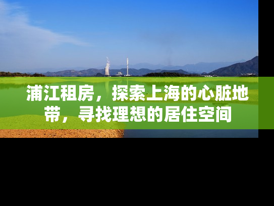 浦江租房，探索上海的心脏地带，寻找理想的居住空间
