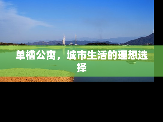 单槽公寓，城市生活的理想选择