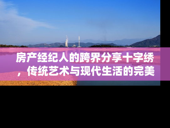 房产经纪人的跨界分享十字绣，传统艺术与现代生活的完美结合