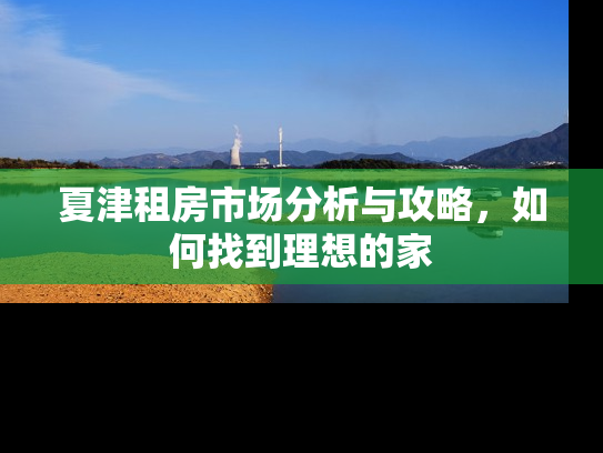 夏津租房市场分析与攻略，如何找到理想的家