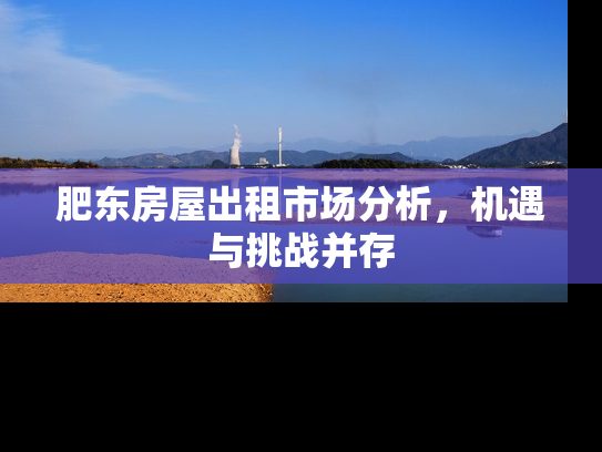 肥东房屋出租市场分析，机遇与挑战并存