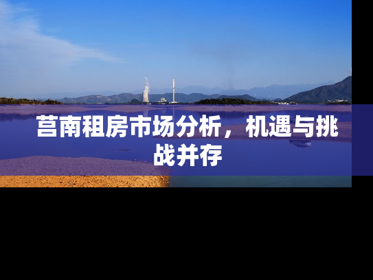 莒南租房市场分析，机遇与挑战并存
