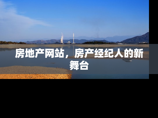 房地产网站，房产经纪人的新舞台